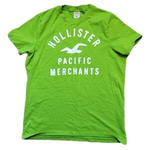 HOLLISTER Lime Green Tee Size XL